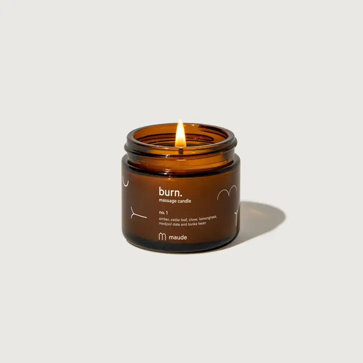 Maude - Burn no. 1 - huidverzachtende massagekaars - Yonifyer