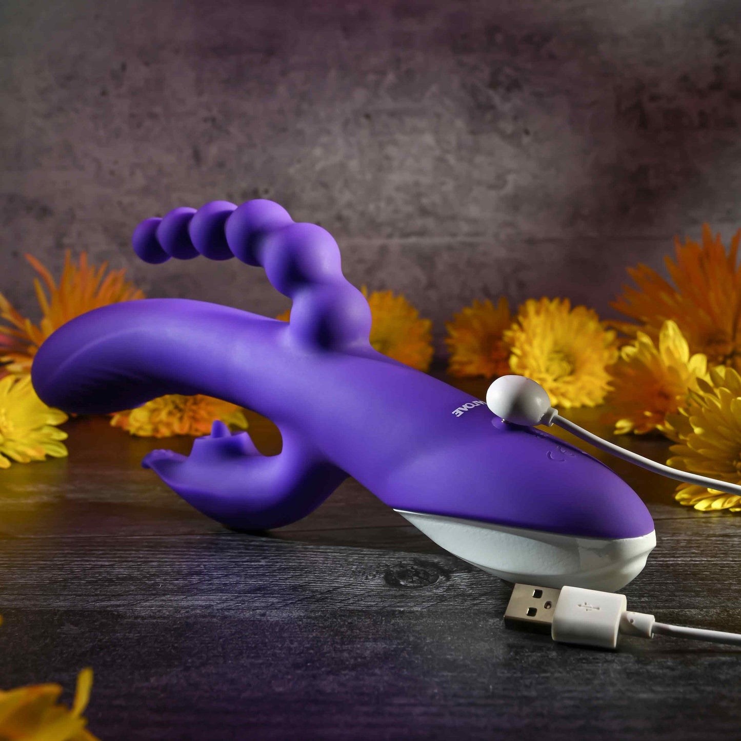 Evolved Novelties - Lick Me Triple Stim Vibe Vibrator | Evolved - Yonifyer