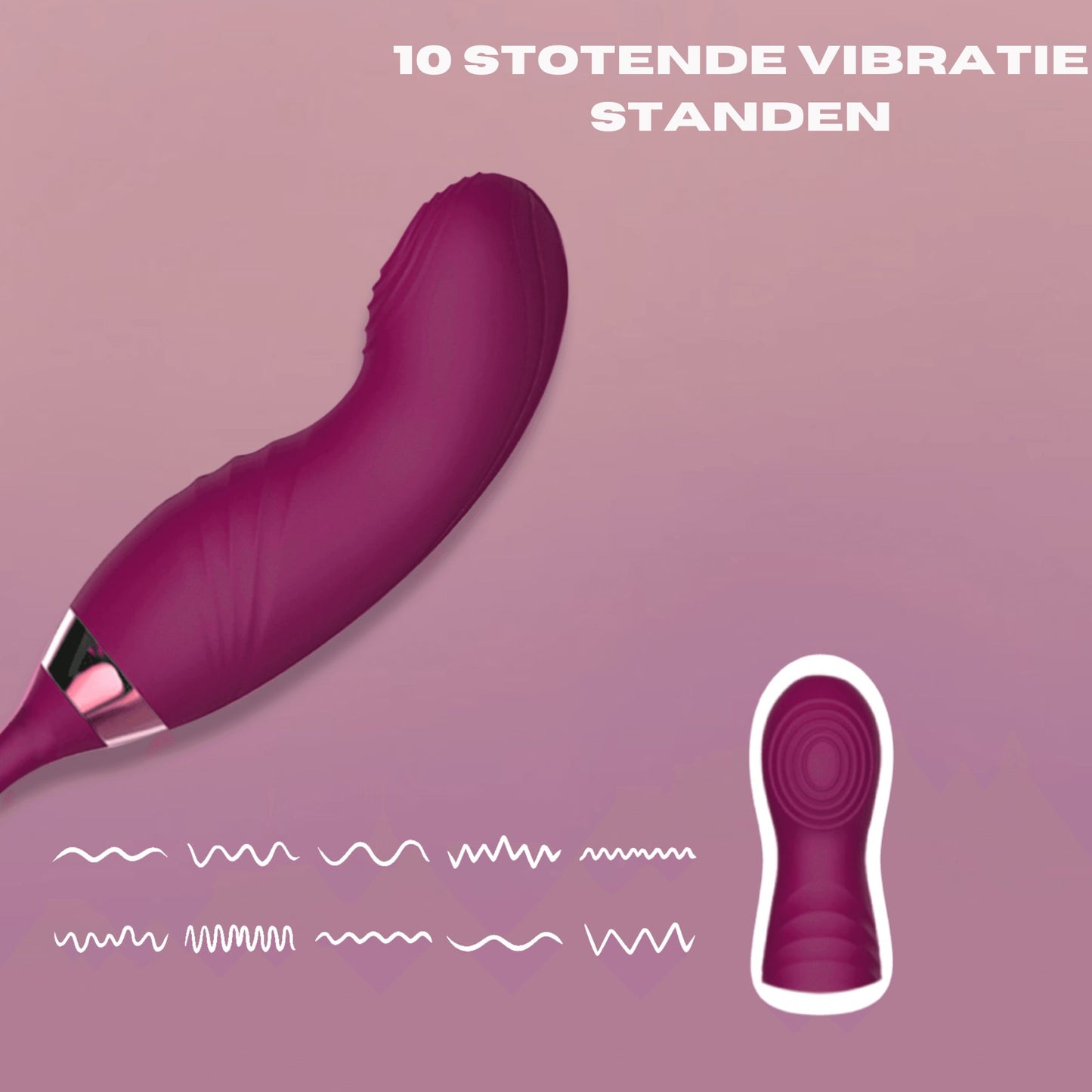 Yonifyer - Luchtdruk + G-spot vibrator - Bella Rose Deluxe - Yonifyer