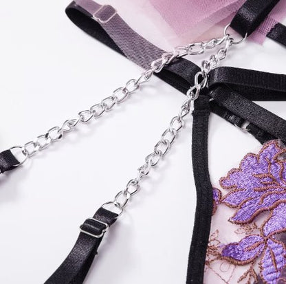 Yonifyer - Nyx - Kanten Lingerie Set - Yonifyer